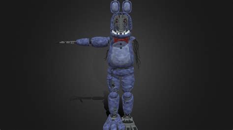 withered bonnie 3d model